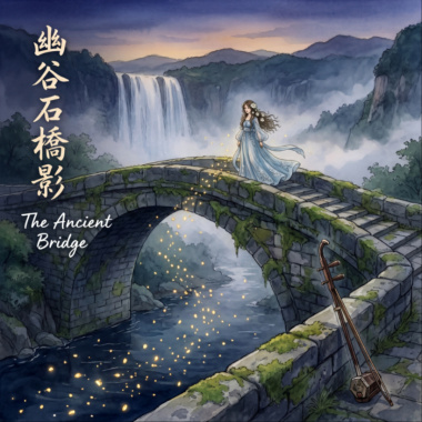《幽谷石橋影》（The Ancient Stone Bridge）