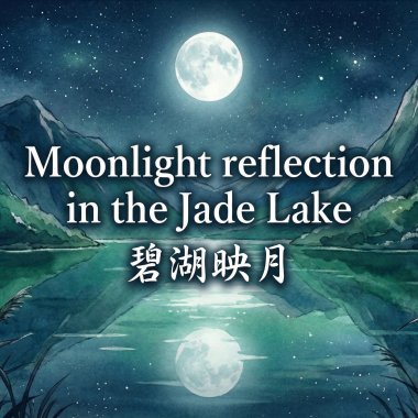《碧湖映月》（Moonlight reflection in the Jade Lake）