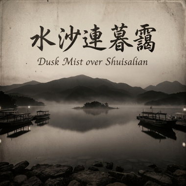 《水沙連暮靄》（Dusk Mist over Shuisalian）