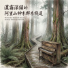 《濃霧深鎖的阿里山神木群木棧道》（The Wooden Boardwalk Deep in the Misty Alishan Sacred Forest）