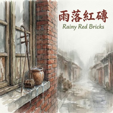 《雨落紅磚》(Raindrops on Red Bricks)
