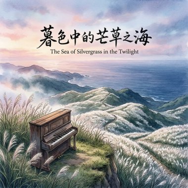 《暮色中的芒草之海》（The Sea of Silvergrass in the Twilight）