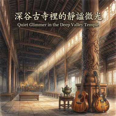 《深谷古寺的微光》 (Glimmer in the Deep Valley Temple)