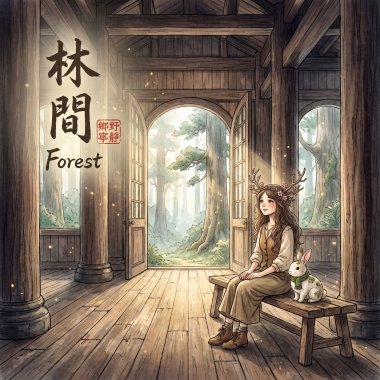 《林間》（Forest）