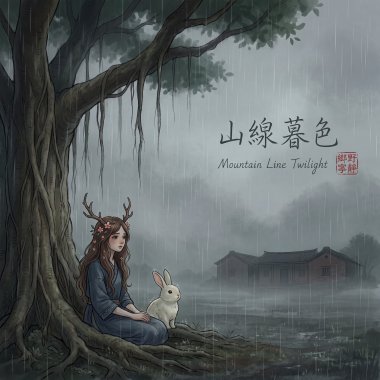 《山線暮色》（Mountain Line Twilight）