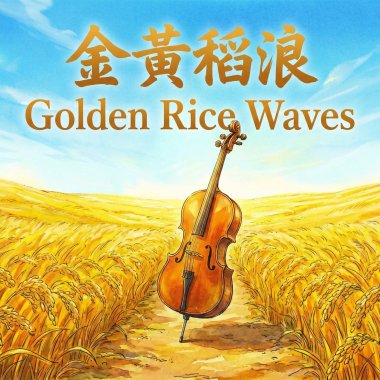 《金黃稻浪》(Golden Rice Waves)