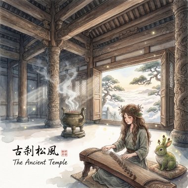 《古剎松風》（The Ancient Temple）