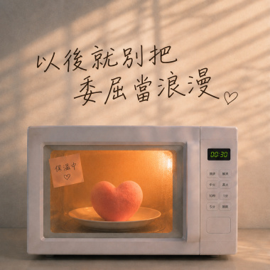 以後就別把受委屈當浪漫