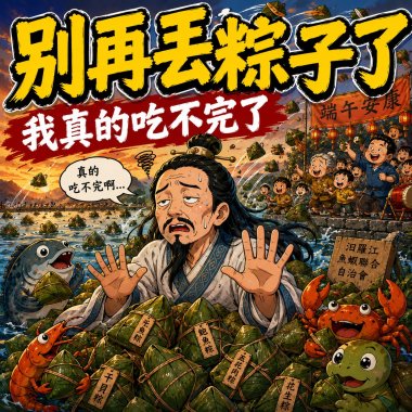 《別再丟粽子了》