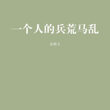 一个人的兵荒马乱
