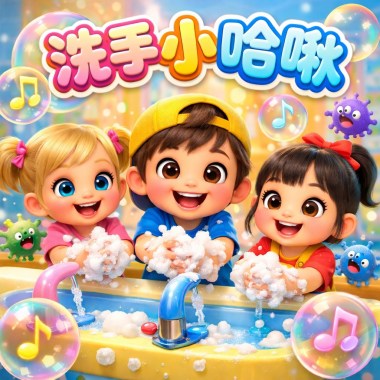 洗手小哈啾：細菌我不怕(兒歌）