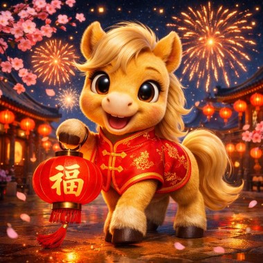 小馬奔騰賀新春（兒歌）