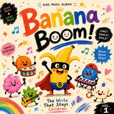 香蕉超人Banana Boom Boom (兒歌）