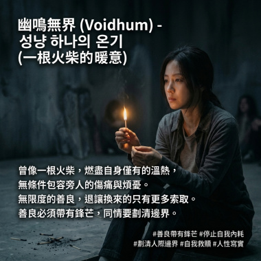 성냥 하나의 온기 (一根火柴的暖意)