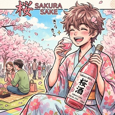 Sakura sake 櫻花清酒