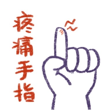 疼痛手指（demo）