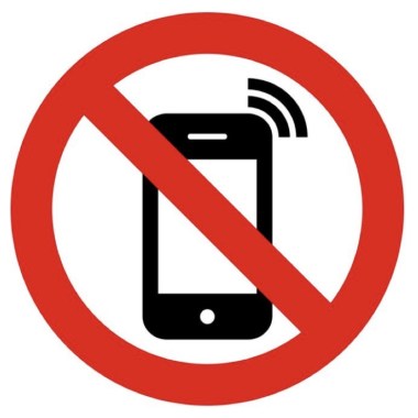 No cellphone (demo)