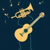 快樂愛你 兄弟 guitar&trumpet