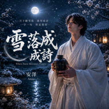 雪落成詩