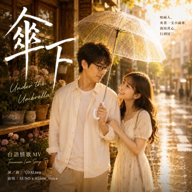 《傘下》｜走回那場雨裡，才發現我還想妳｜台語情歌