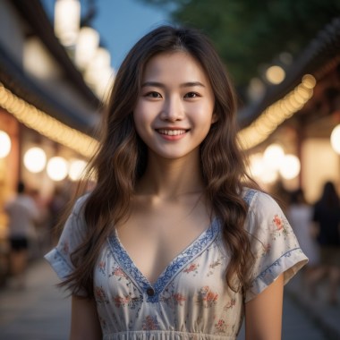 妳的傻笑