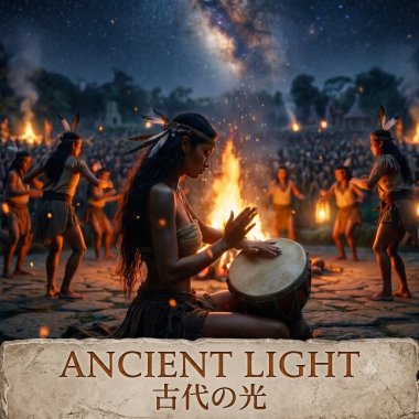 Light Festival of AMUROA｜Ancient Lost Civilization Ambient Music 光の部族祭｜古代文明セレモニー・アンビエント音楽#神聖祭典中的女性身影
