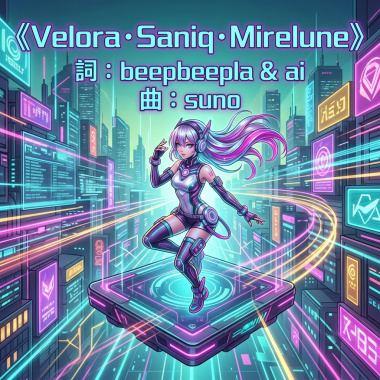 《Velora・Saniq・Mirelune》【beepbeepla 異世界語音樂集】