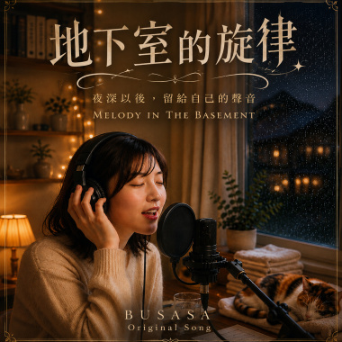 《地下室的旋律》｜夜深以後，留給自己的聲音｜BUSASA Original Song