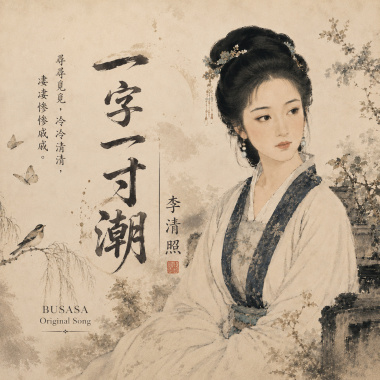 《一字一寸潮｜李清照》｜當亂世奪走一切，她仍留下最美的詞｜BUSASA Original Song