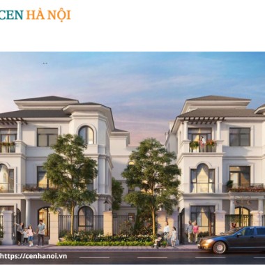 Biệt thự Vinhomes Ocean Park với lối kiến trúc đẳng cấp, hiện đại