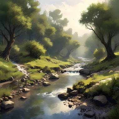 【Harp】By the Creek