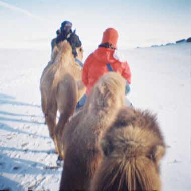 On_the_way_to_leaving_acient_capital_in_Mongolia