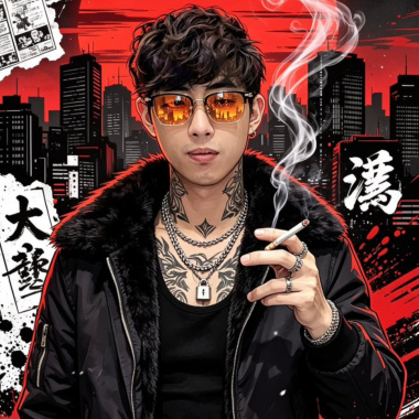 態度登場