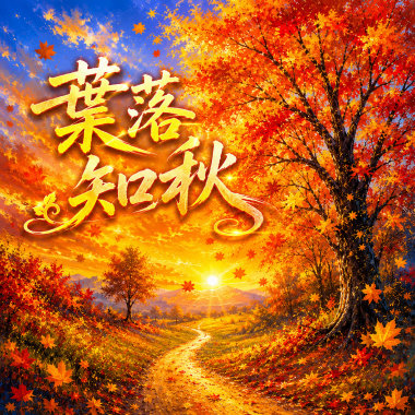 葉落知秋 ｜ 中文版
