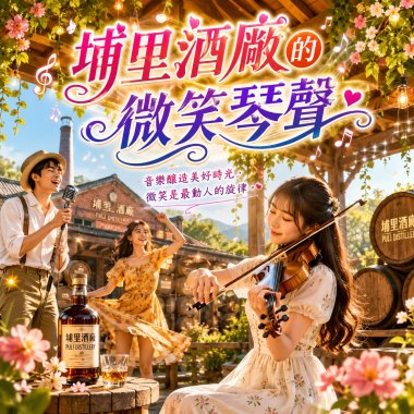 埔里酒廠的微笑琴聲 | 最美的旅行，不只是風景