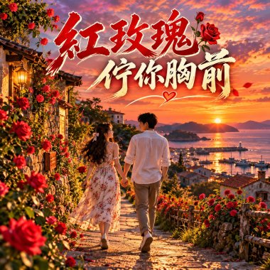 《紅玫瑰佇你胸前》|   (玫瑰傷) 交響樂改編成那卡西