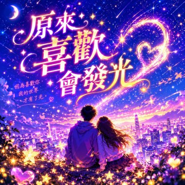 原來喜歡會發光  |  不是煙火的那種張揚