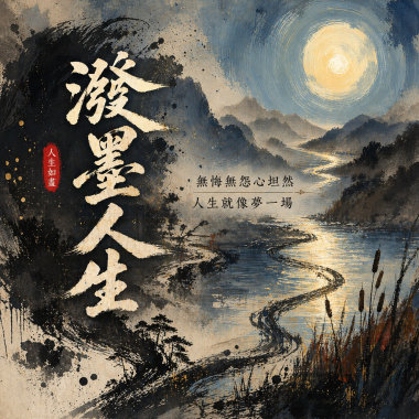 潑墨人生 ｜ 阿卡貝拉 ｜馬偕病床邊作品之一