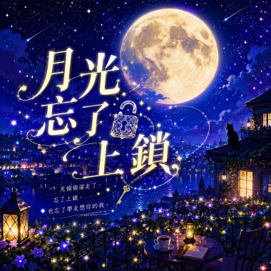 月光忘了上鎖 ｜  留下妳的輪廓