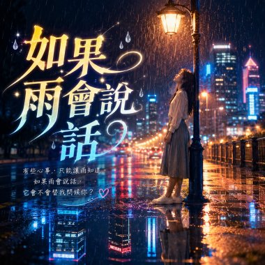 《如果雨會說話》|  這一次不用回答