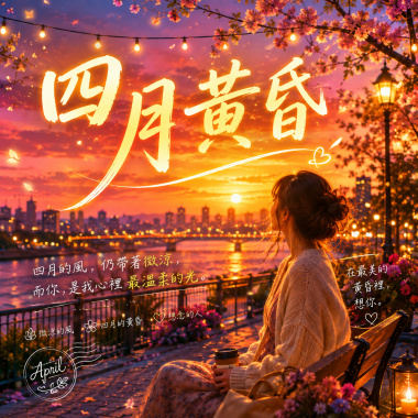 四月黃昏 Remix |  風輕輕點亮了街燈  |