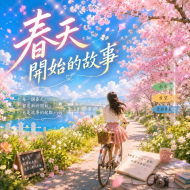 春天開始的故事   ｜  愛像嫩芽慢慢升起