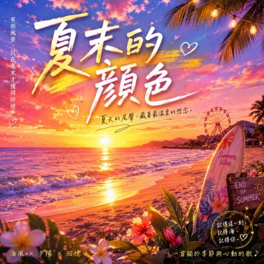 夏末的顏色  |   像你眼眸般清澈  |