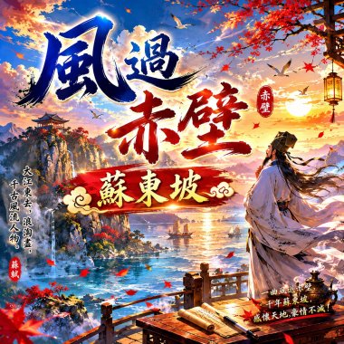 風過赤壁 ｜ 蘇東坡