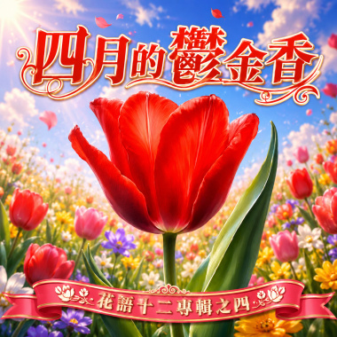 四月的鬱金香 ｜ 花語十二系列之四