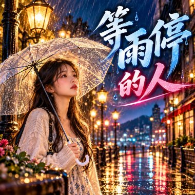 等雨停的人 |  滴答滴答落在心裡，一點一滴填滿孤寂
