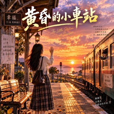 《黃昏的小車站》|  現代民歌系列之九