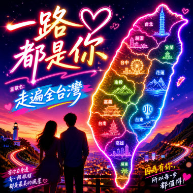 一路都是你 ｜ 走遍全台灣