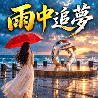 《雨中追夢》 |   等到雨停的那天，我們再看晚霞