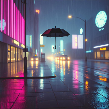 雨停在我這一邊 ｜ 你卻走向，另一個晴天